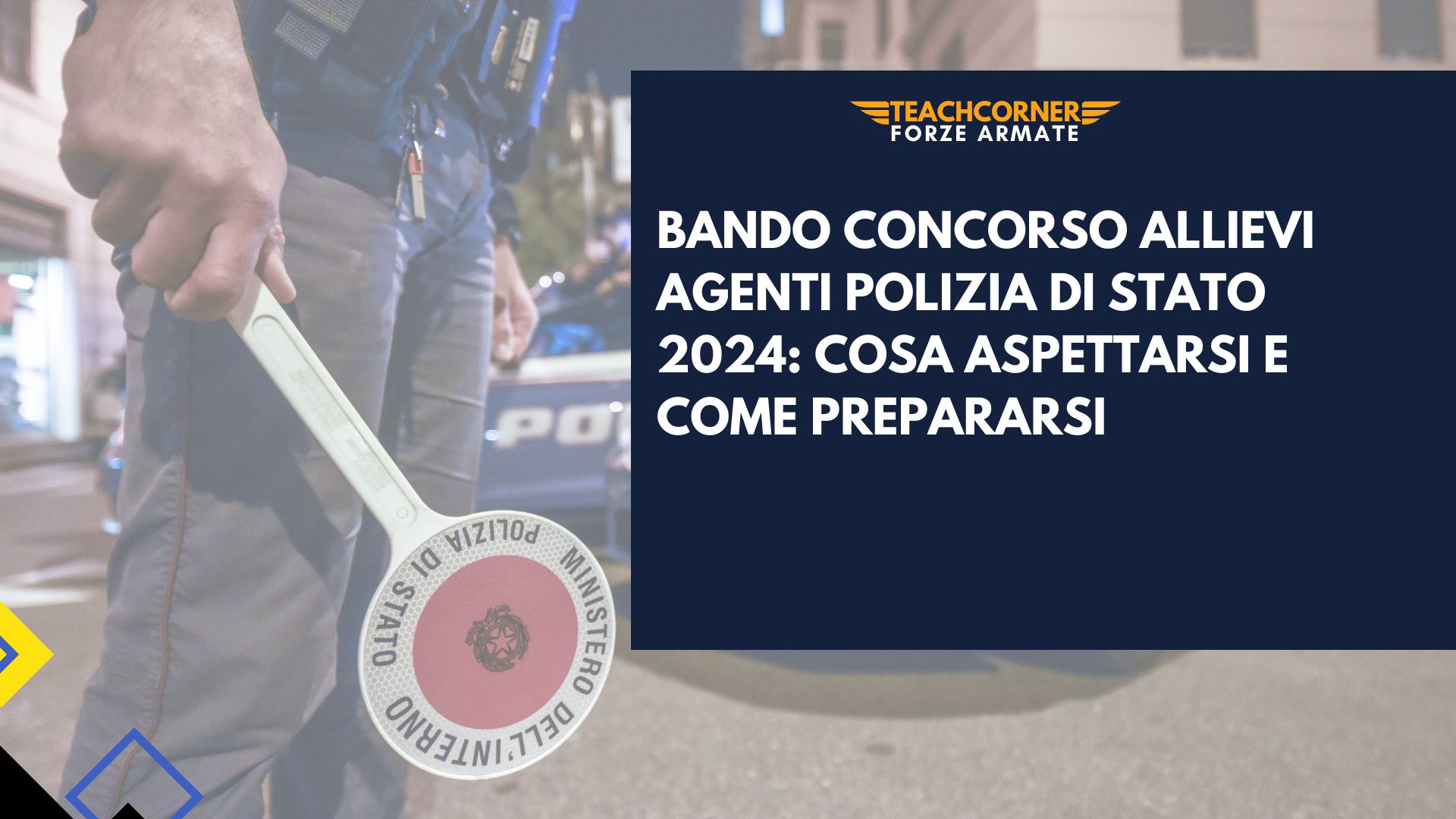 Bando Concorso Allievi Agenti Polizia di Stato 2024